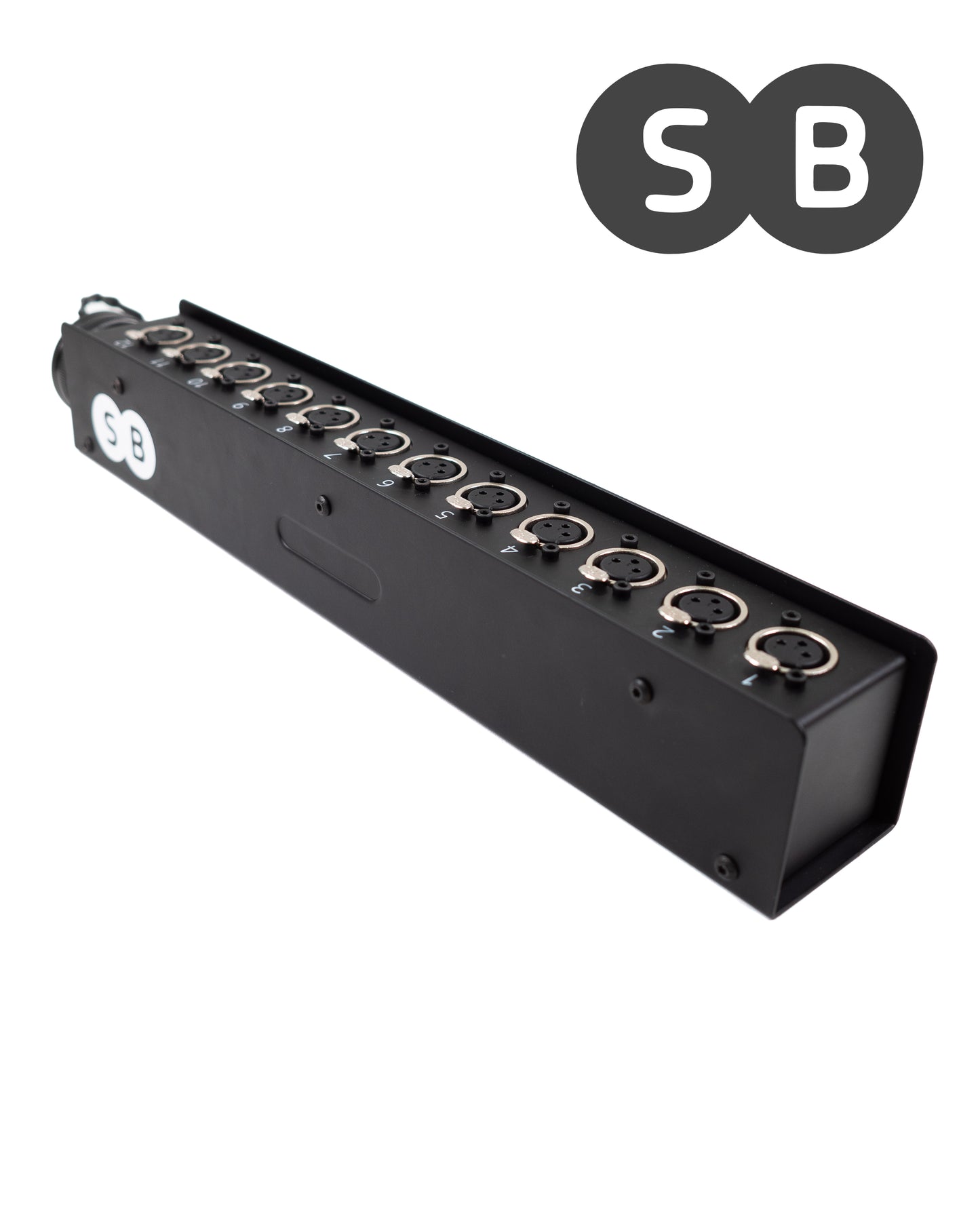 12ch Slimline Stage Box (multi-pin disconnect)