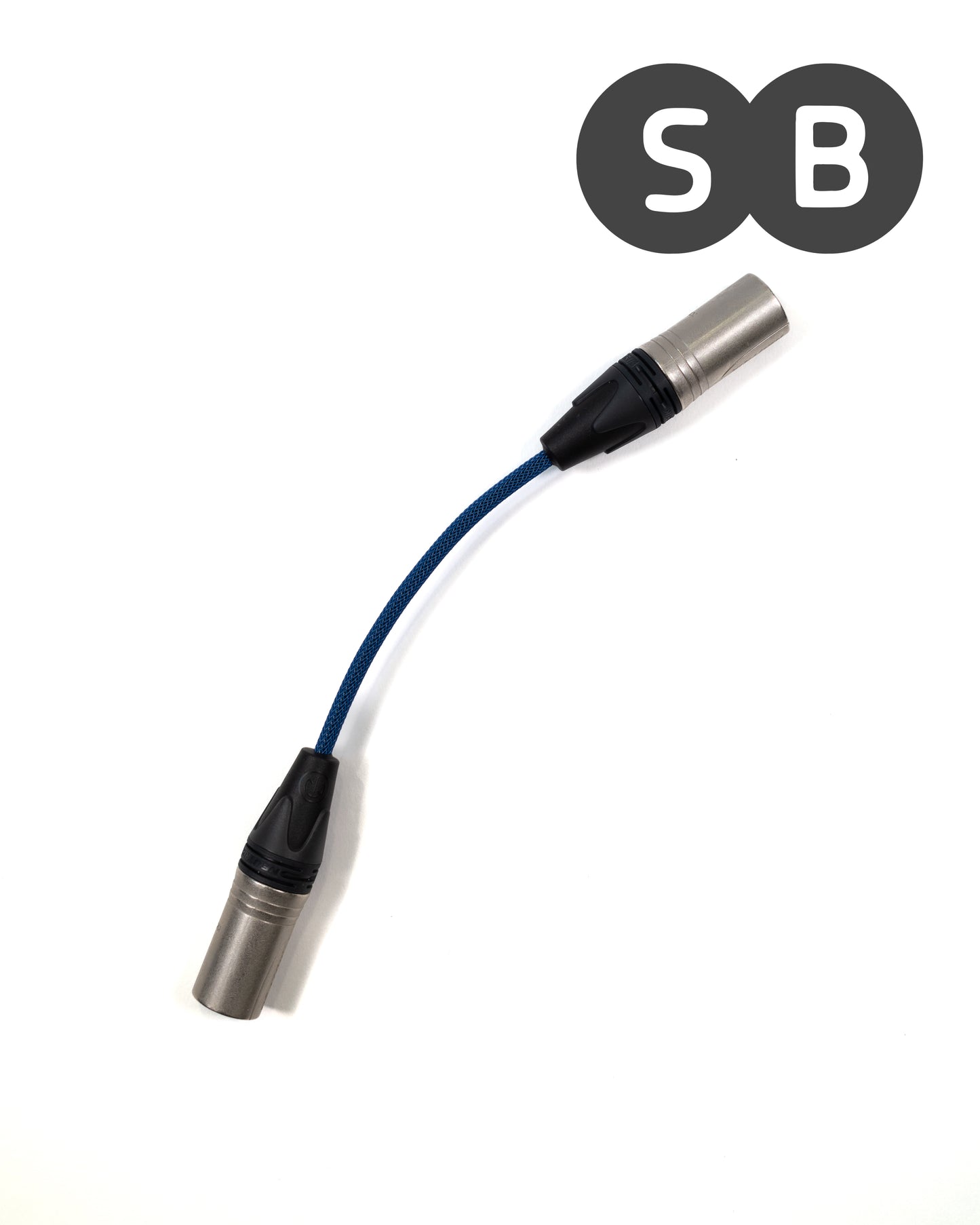 Male → Male XLR Turnaround Adapter